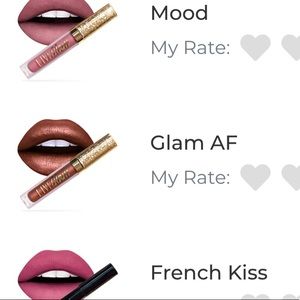 Live glam lipsticks